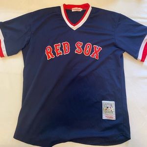 Mitchell & Ness Ted Williams Boston Red Sox 1990 Pullover Jersey